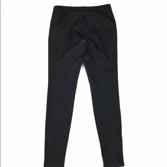 Eileen Fisher Black Denim Sheen Jeans Jeggings S - Picture 5 of 14